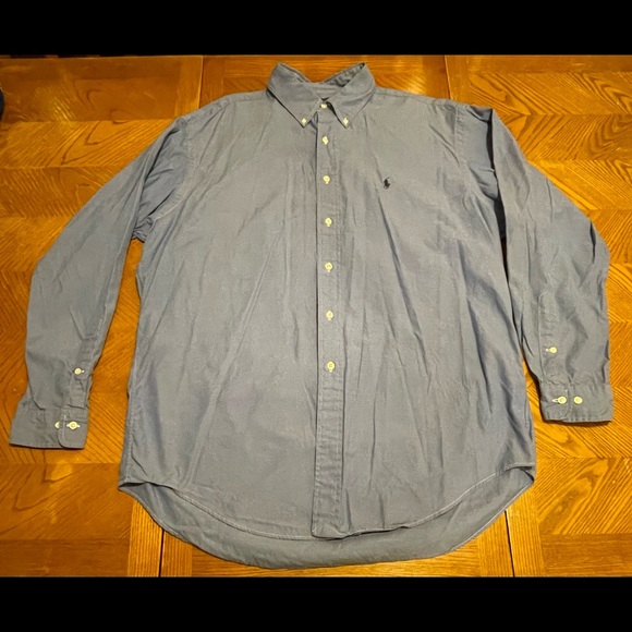 3 mens Polo Ralph Lauren long-sleeved dress shirts - Picture 4 of 10